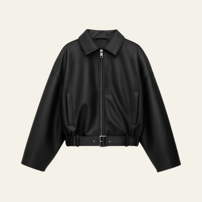 The Siena Vegan Leather Jacket