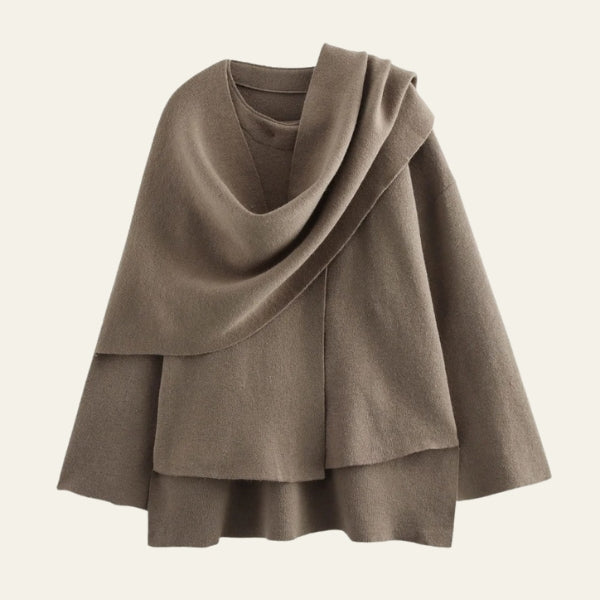 The Sorrento Draped Wool Jacket