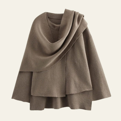 The Sorrento Draped Wool Jacket