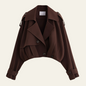 The Paris Cropped Trench Jacket