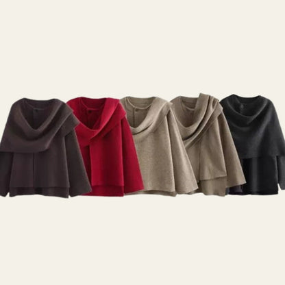 The Sorrento Draped Wool Jacket