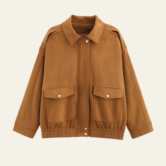 The Vienna Suede Bomber Jacket